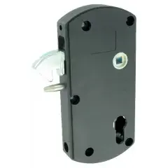 Serrure pour portail coulissant Modulox à pêne levant noire – TIRARD – GB592004 Must-Have
