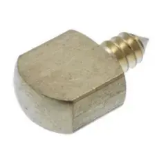 Commander Maintenant Taquet battoir à visser dans le bois 10x20mm diamètre 5mm laiton – 9009S00