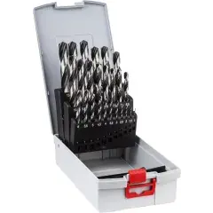 Acheter En Ligne 25 forets hélicoïdaux HSS PointTeQ D 1-13mm – BOSCH – 2608577352