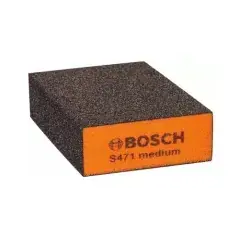 Éponge abrasive S471 Best for Flats & Edges pour ponçage manuel des bords 69x97x26mm moyen – BOSCH – 2608608225 Meilleur Choix