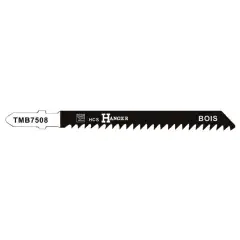 Promotion Pack de 5 lames de scie sauteuse TMB7508 pour le bois 75mm – HANGER – 150220