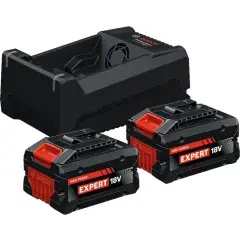 Starter set 2 batteries EXBA 18V-55 + 1 chargeur GAL 12V/18V-80 – BOSCH EXPERT – 1600A0373P Quantité Limitée