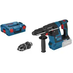 Offre Limitée Perforateur SDS Plus 18V GBH 18V-26 F 2,6J (sans batterie ni chargeur) en coffret L-BOXX – BOSCH – 0611910001