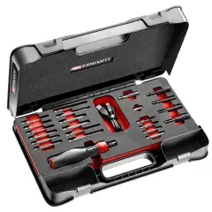 Promotion Saisonnière Tournevis assisté 4V E-PROTWIST® en coffret Mbox – 23 pièces – FACOM – ATPA4V.J23PB