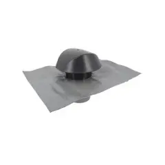 Meilleure Vente Chapeau de ventilation D100 anthracite avec collerette d’étanchéité – NICOLL – VVE10A