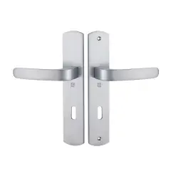 Ensemble sur plaque ELFE entraxe 195mm clé L chromé mat – HERACLES – B-ELFE-05 Produit De Marque