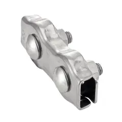 Dernière Chance Serre câble plat double A4 5mm boîte de 5 – ACTON – 649085
