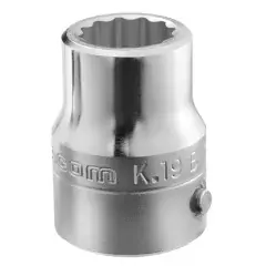 Marque Douille 3/4‘‘ 12 pans métriques diamètre 29mm longueur 52,5mm – FACOM – K.29B