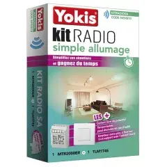 Kit radio simple allumage – YOKIS – KITRADIOSA Paiement Sécurisé