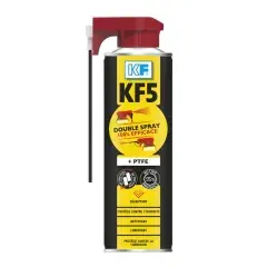 Dégrippant lubirifiant multifonctions PTFE double spray 500ml - KF - 6040 Populaire