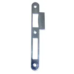 Gâche plate Multibat finition zinguée à bout rond – JPM – A16000-01-0A Usine Directe