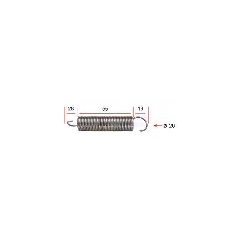 1224505000 – Ressort pour Tondeuse Autoportée CASTELGARDEN / GGP / STIGA Paiement Sécurisé