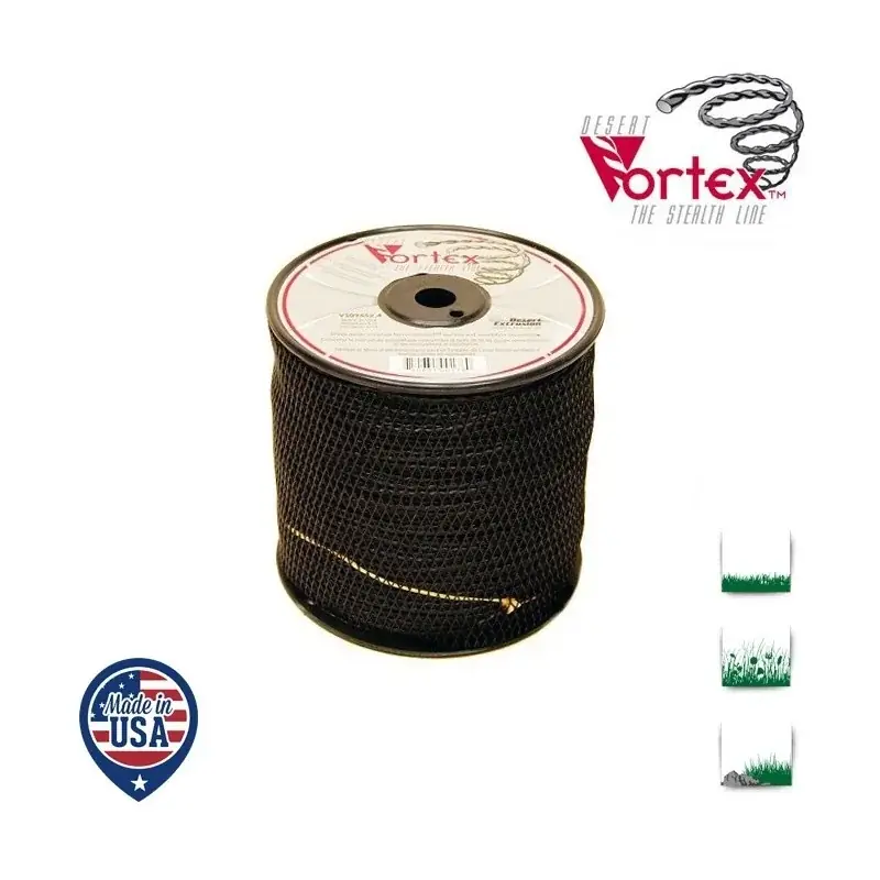 Bobine fil nylon hélicoïdal copolymère VORTEX – 3 mm x 131m – qualité professionnelle – fabrication américaine Acheter Direct