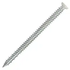 Meilleur Prix Vis de fixation béton tête fraisée blanche T30 7,5×60 en boîte de 100 – SCELL-IT – VFD75060F