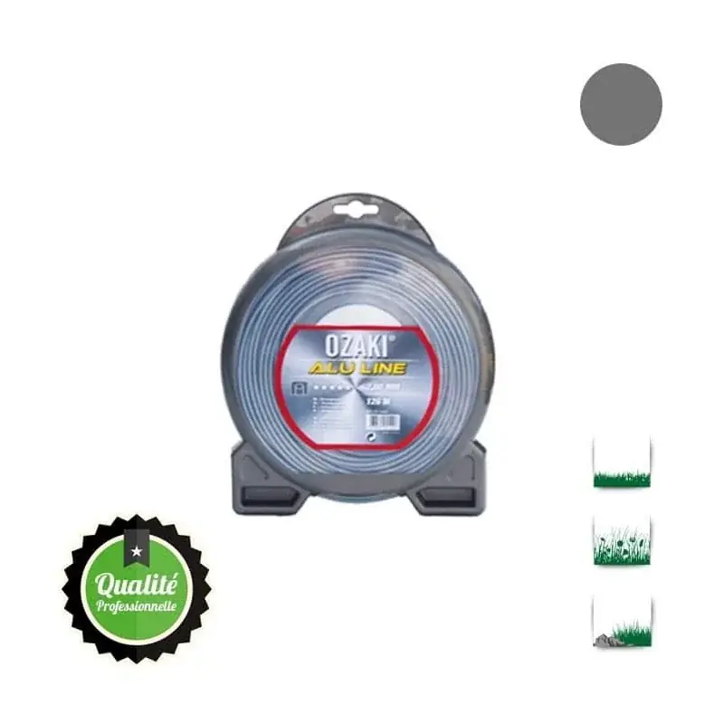 Coque fil nylon bi-composant OZAKI alu line – 3,50 mm x 41m – qualité professionnelle Prix Réduit
