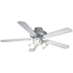 Ventilateur de plafond TROPIC BALEARES 60 W 132cm blanc – FARELEK – 112472 Usine Directe