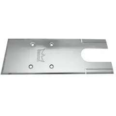 Dernier Modèle Plaque en inox N7510 pour pivot de sol BTS 75 V - DORMA - 46700060