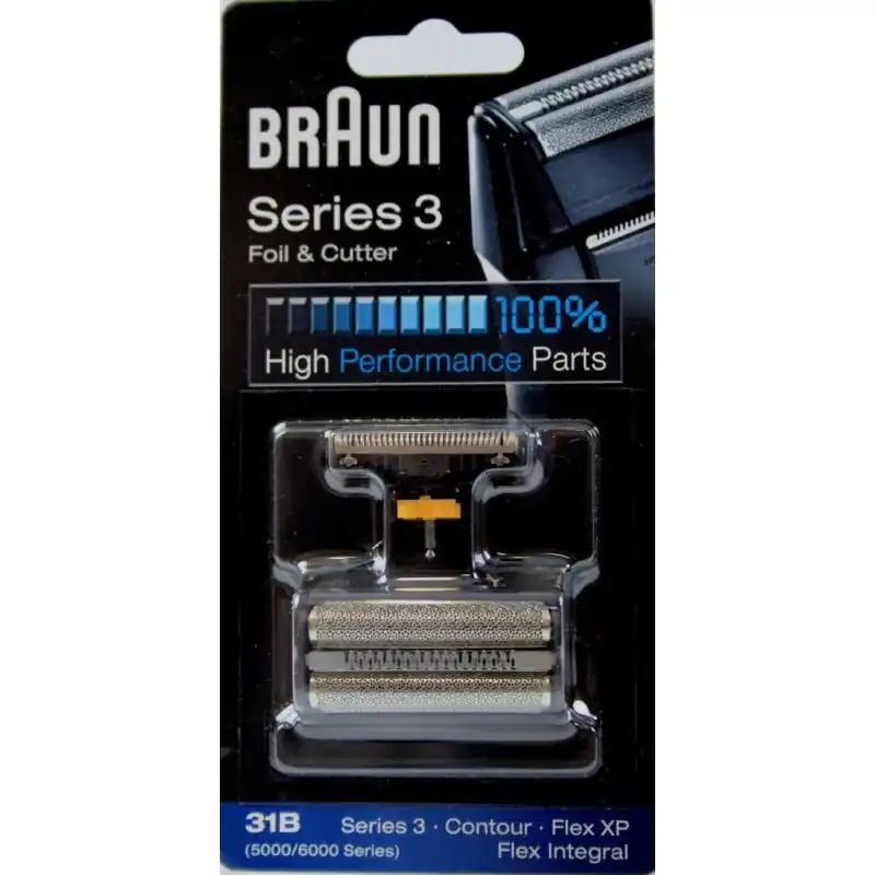 GRILLE COUTEAU 31B POUR RASOIR BRAUN FLEX INTEGRAL - SERIE 3 -31B Prix Promo
