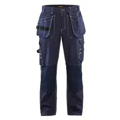 Pantalon Artisan avec poches flottantes coton marin T40L – BLÅKLÄDER – 153013708800C146 Prix Choc