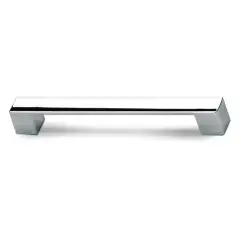 Nouvel Arrivage Poignée block 746 longueur 161mm entraxe 128mm chromé brillant - ESTAMP - 7462400