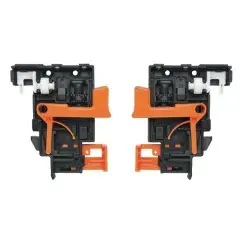 Jeu de clips d‘attache à 3 réglages pour coulisse Futura en fibre de carbone – SALICE – A750.010 Nouvelle Collection