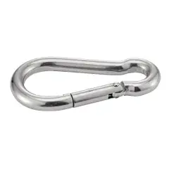 Mousqueton inox A4 6mm boîte de 5 – ACTON – 649126 Certifié