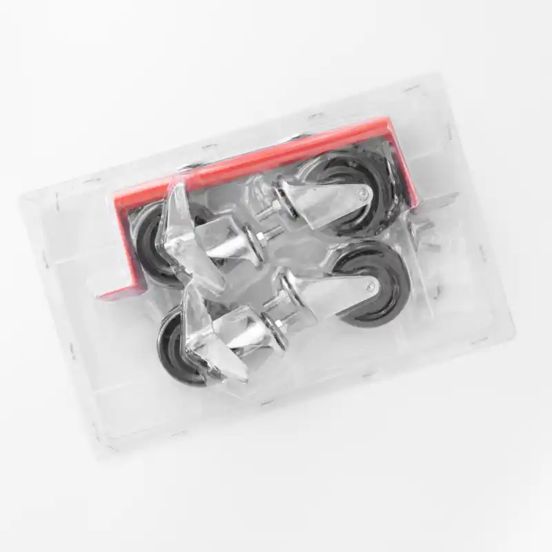 Achetez Aujourd&rsquo;hui Kit roues + poignée de chariot à outils HEC112 rouge