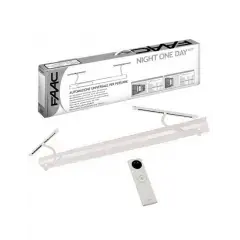 Kit automatisme volets battants radio nNght One Day2 blanc - FAAC - 105760 Bon Plan