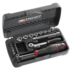 Coffret de douilles 1/4‘‘ 5,5mm - 13mm - FACOM - R.3A Meilleur Choix