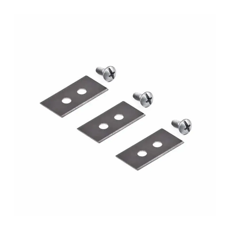 Dernière Chance Jeu de 3 lames robot tondeuse HUSQVARNA 5228516-02 – 5228517-02 – 5228518-02 livré avec vis