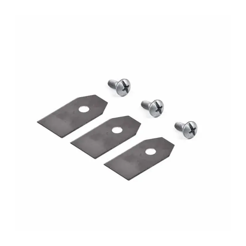 Jeu de 3 lames robot tondeuse HUSQVARNA 5776064-02 – 5776065-02 – 5776066-02 g2 – solar hybrid – 210c – 220ac – livré avec vis Achat Immédiat