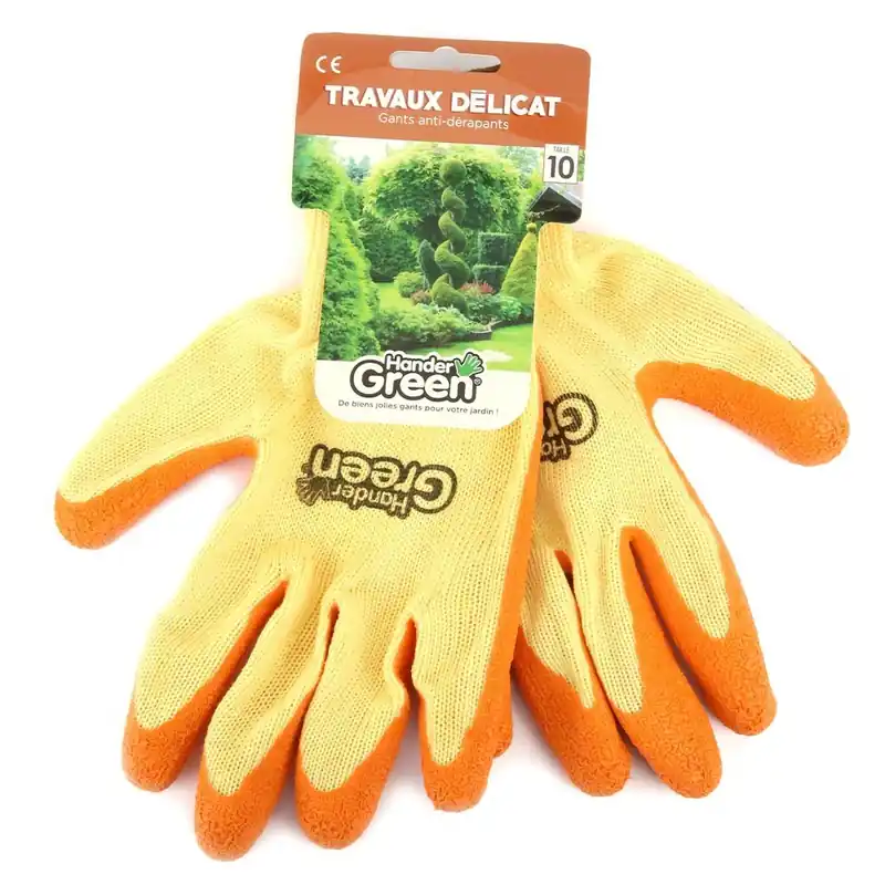 Gants haute qualité. Travaux délicat Multi-fonctionnel Taille 10. HanderGreen® Promotion