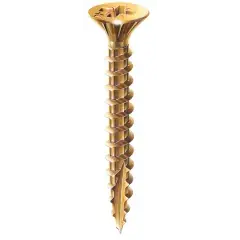 Vis à bois agglomérés Pozidrive acier bichromaté 3X12 boîte de 500 – ROCKET – 351400026200 Dernière Chance