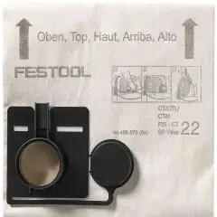Dernier Modèle Sac filtre pour aspirateur FIS-CT 44 SP VLIES/5 – FESTOOL – 456874