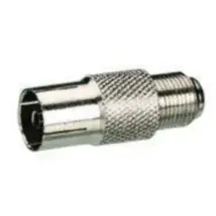 Offre Du Jour Adaptateur TV fiche D9,52mm femelle vers type F femelle - LEGRAND - 091049