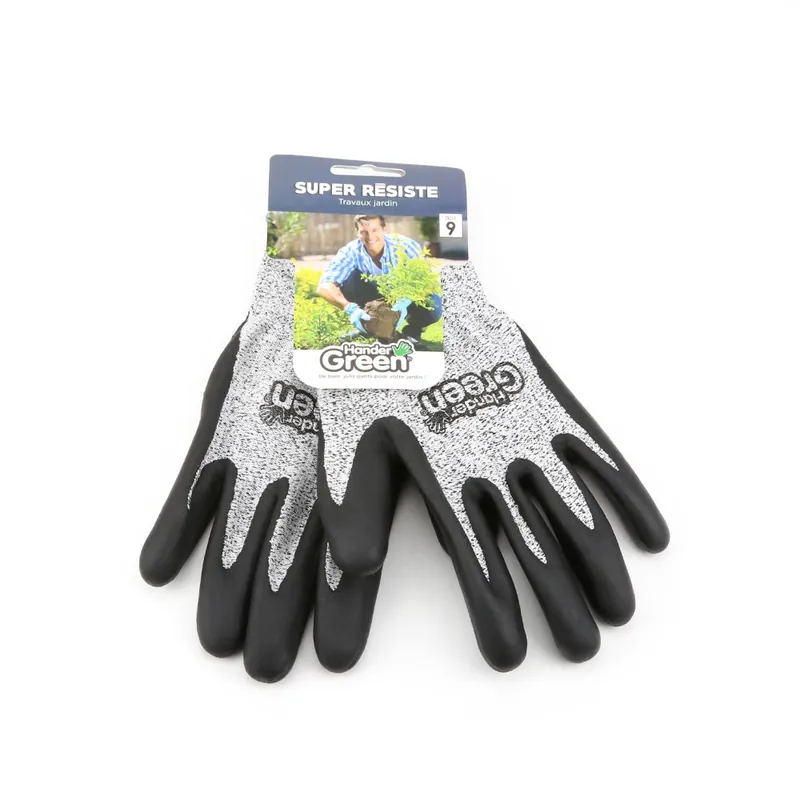 Gants protection coupure super résistants. Taille 9. HanderGreen® Retour Gratuit