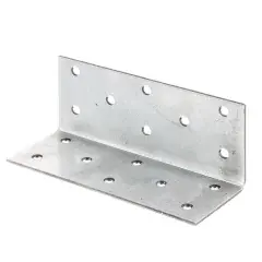 Jusqu&rsquo;à Épuisement Des Stocks Equerre d’assemblage à visser large 40x40x100x2mm galvanisé – ALBERTS – 335755