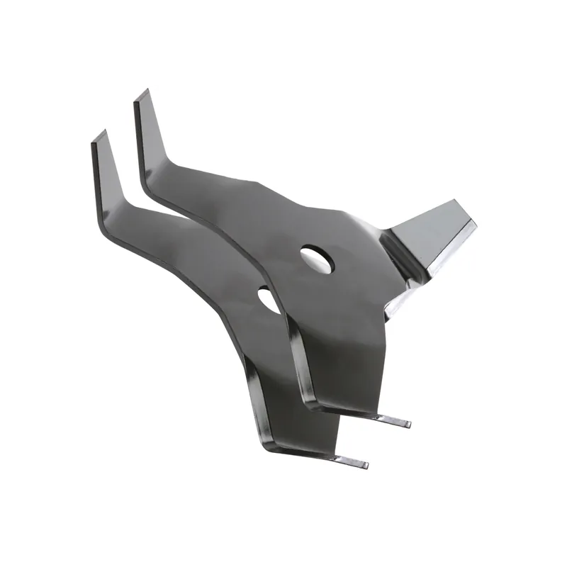 2 lames débroussailleuse 3 dents Ø 300 mm x 4 mm Alésage 25,4 mm Haute Qualité
