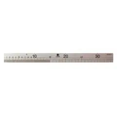 Jauge de charpentier 350mm inox gravé - WILMART - 103010 Prix Réduit