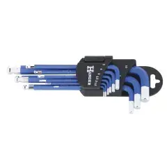Jeu de 9 clés mâles 6 pans magnétiques – HANGER – 250112 Achetez Aujourd&rsquo;hui