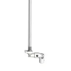 Sortie de caisson 30° pliable à tige d’entrainement hexagonale en acier + platine nylon 30x30mm blanc – CHERUBINI – 80717032V1316 Soldes