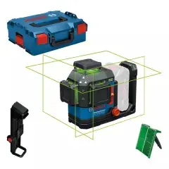 Laser à lignes 18V GLL 18V 120-33 CG (sans batterie ni chargeur) en coffret L-BOXX – BOSCH – 0601065101 Bon Plan
