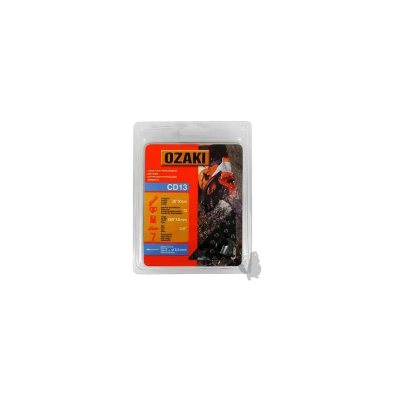 Prix Cassé Chaine de tronçonneuse OZAKI .3/8&Prime; 1.5mm HUSQVARNA – DOLMAR