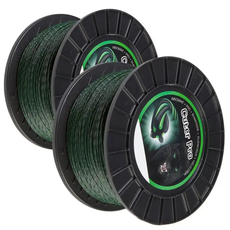 2 bobines fil débroussailleuse Hélicoïdal 4 mm x 168 m Cuter‘Pro Solde