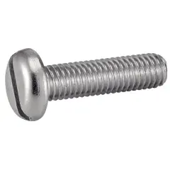Vis à métaux tête cylindrique bombée large fendue A2 DIN 85 3X16 boîte de 200 – ACTON – 622113X16 Soldes