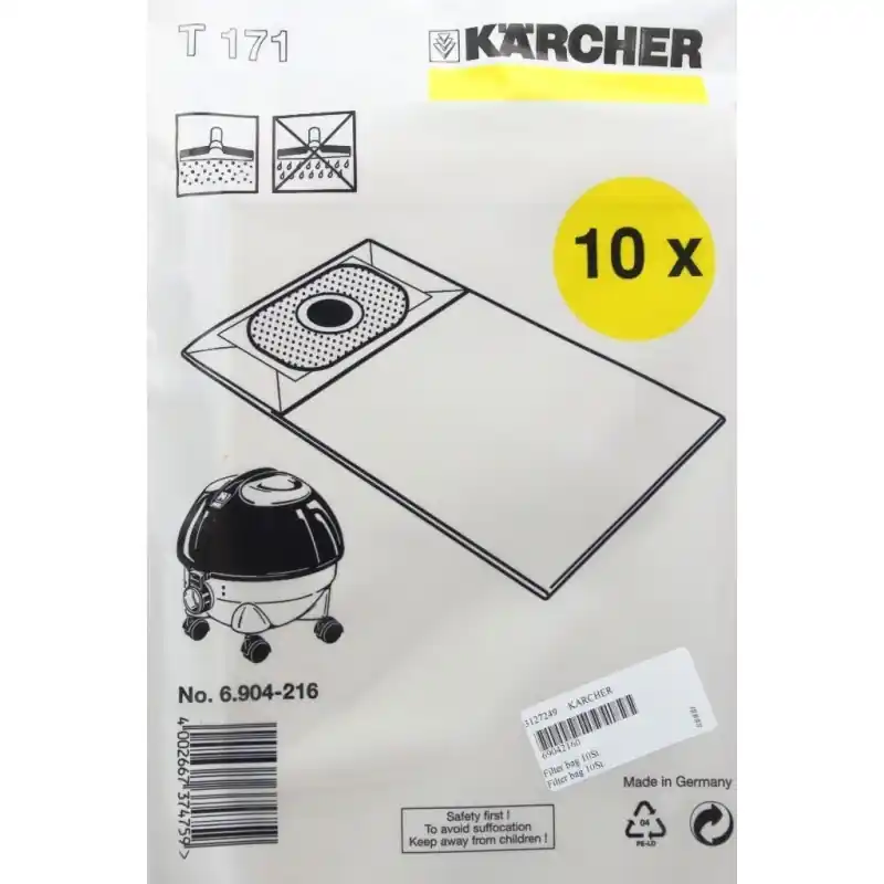 Sacs pour aspirateur KARCHER T171 Super Prix