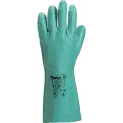 Gant de travail NITREX VE846 en nitrile floqué coton 46cm vert T10/11 – DELTA PLUS – VE846VE10 Meilleur Choix