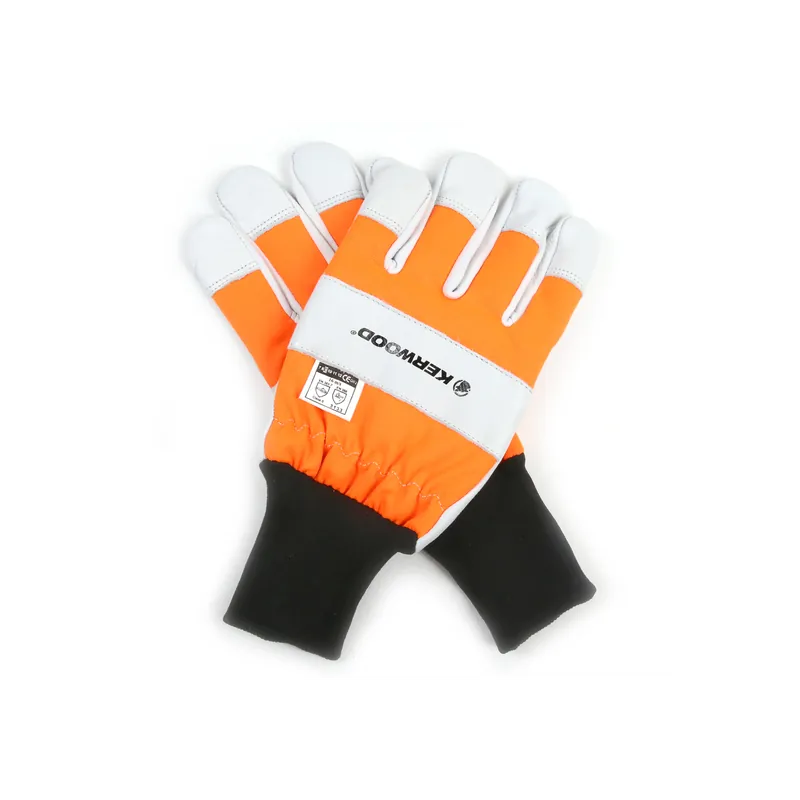 Gants tronçonneuse protection blanc taille 9. Kerwood Commander Maintenant