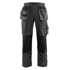 Pantalon artisan 1525 avec poches flottantes été gris foncé/noir T38 – BLÅKLÄDER – 152518459899C44 Paiement Sécurisé