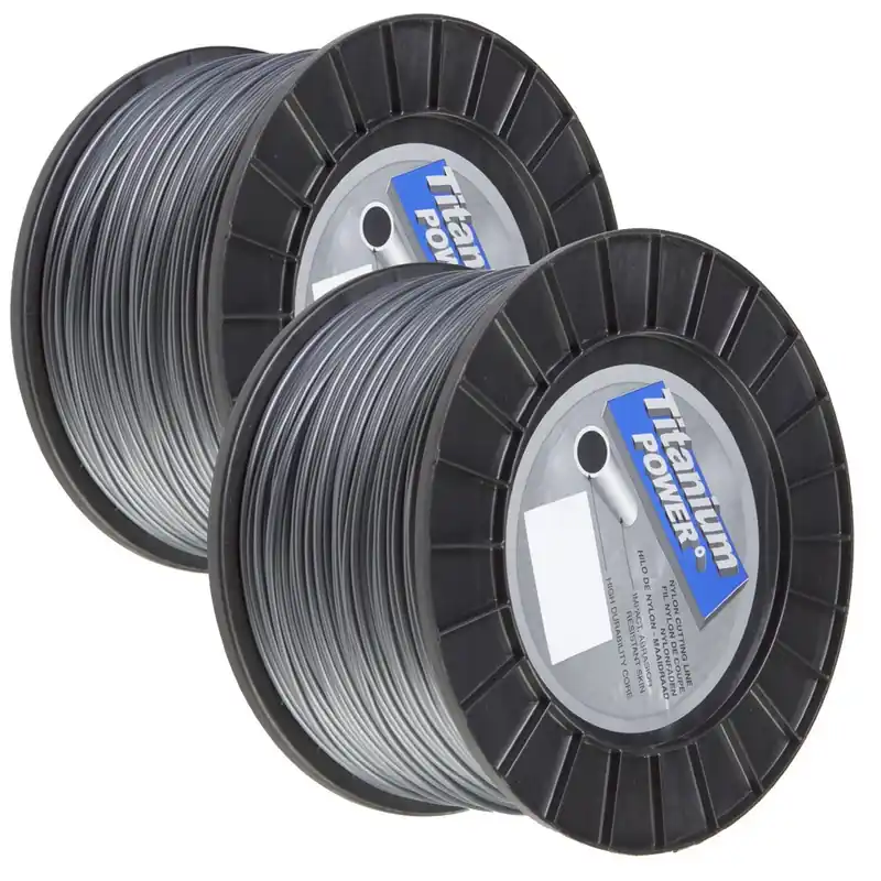 2 bobines fil débroussailleuse Rond 3 mm x 169 m Titanium Power Authentique